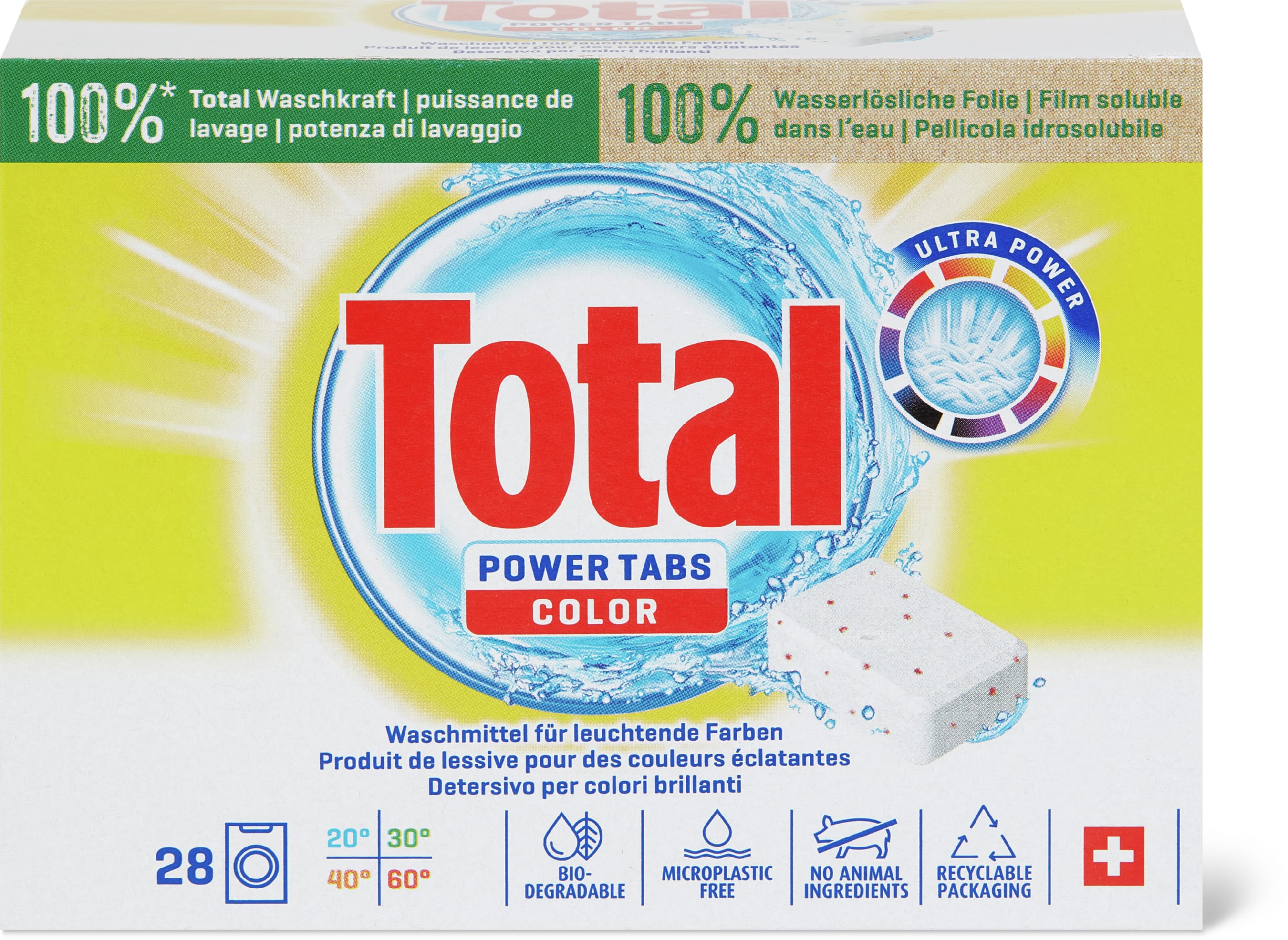 Detersivo in capsule Power Tabs Color
